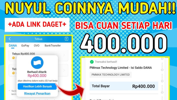 Aplikasi penghasil uang merupakan salah satu cara modern untuk mendapatkan penghasilan tambahan hanya dengan menggunakan smartphone